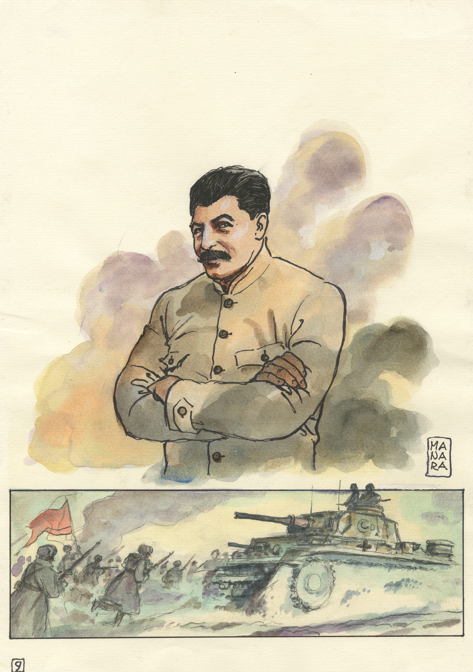 Milo Manara - Staline