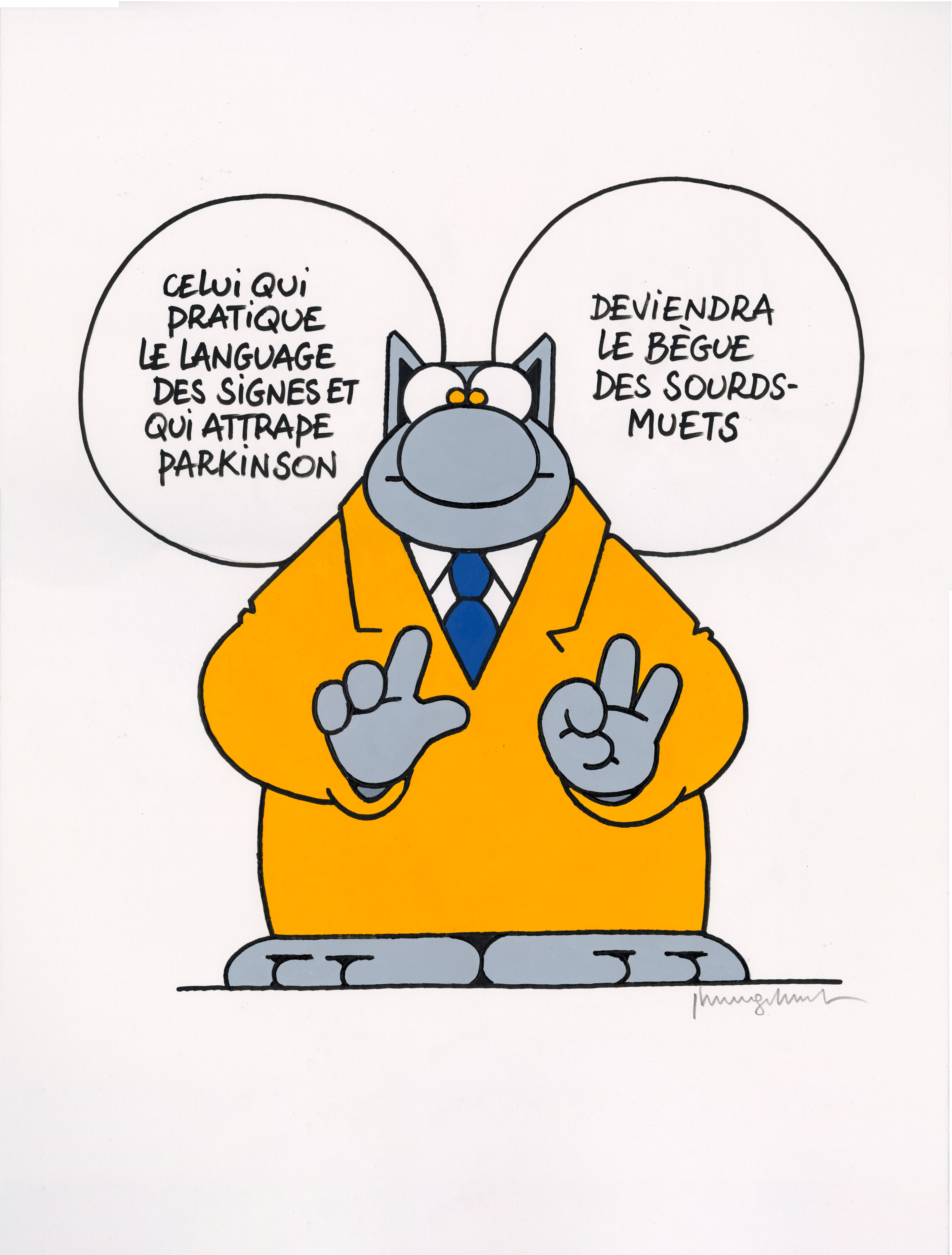 Philippe Geluck Parkinson Oeuvre HUBERTY BREYNE Philippe geluck parkinson oeuvre huberty breyne