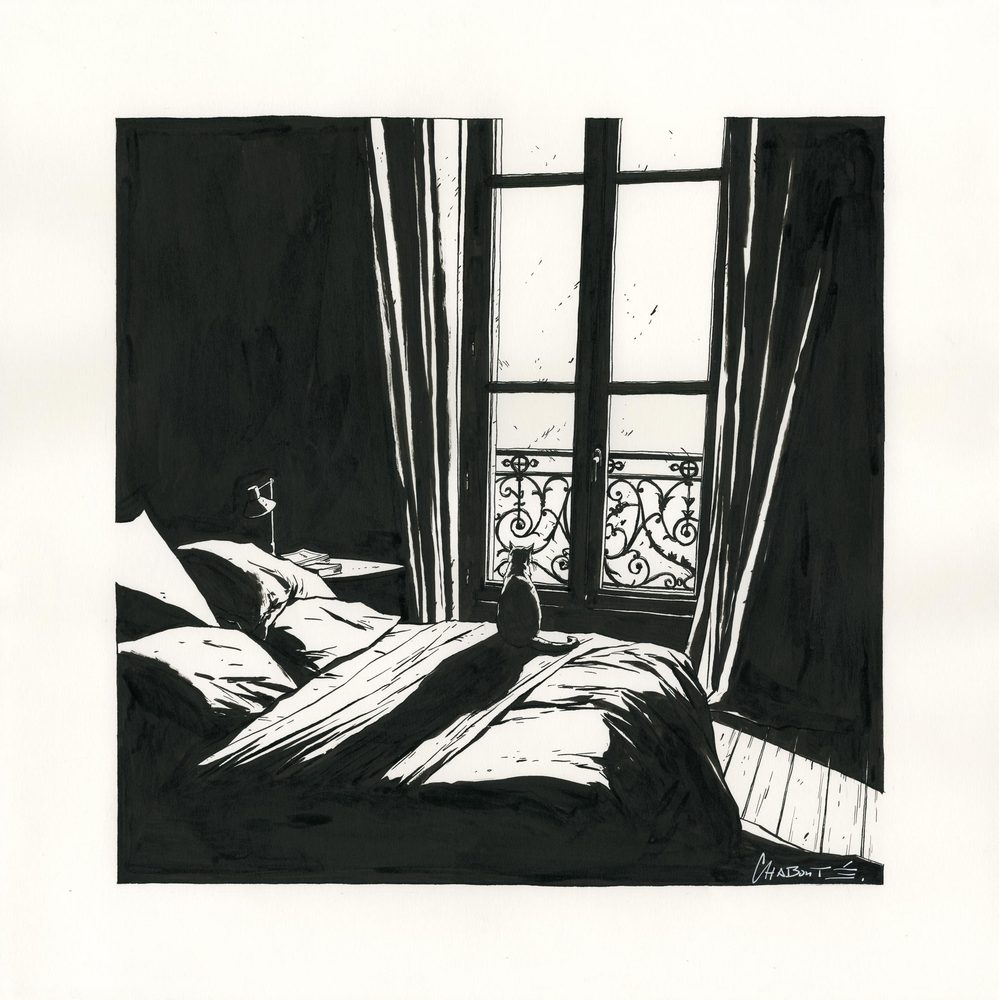 Sur le lit, 2018