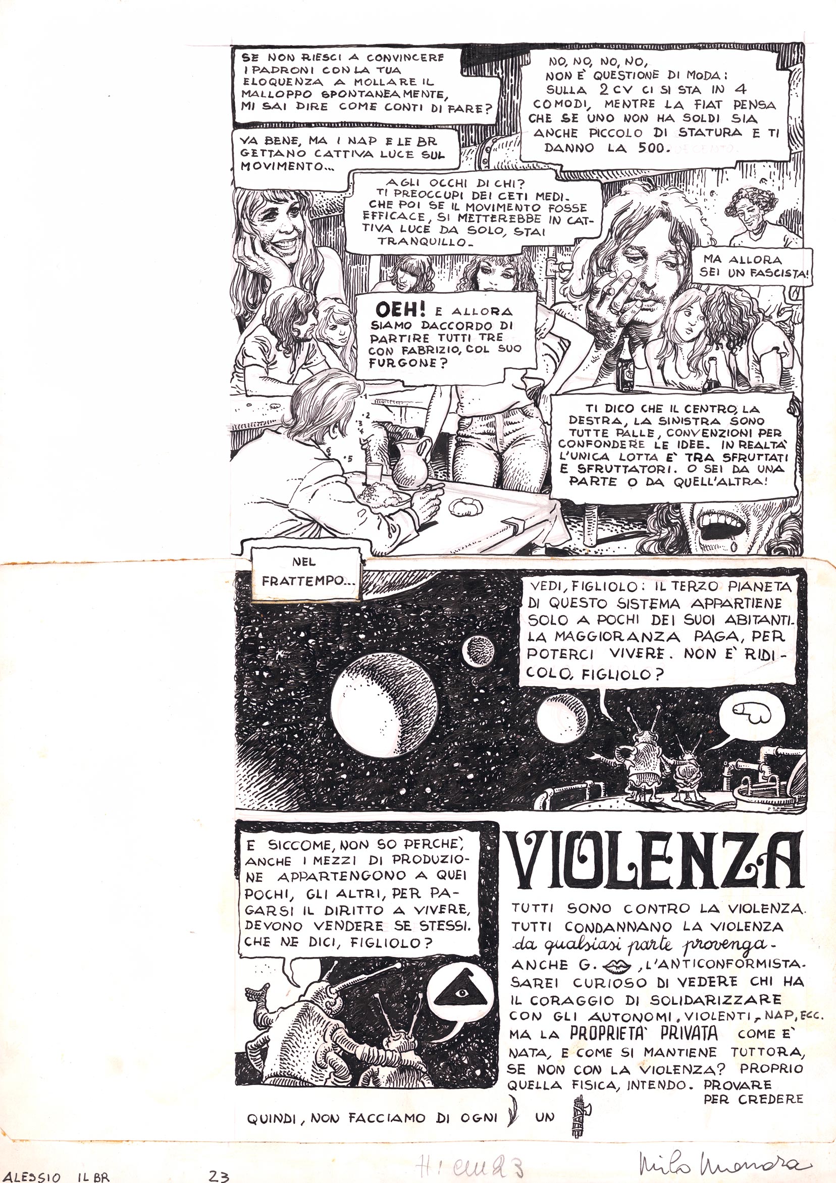 Alessio il borghese rivoluzionario, 1988