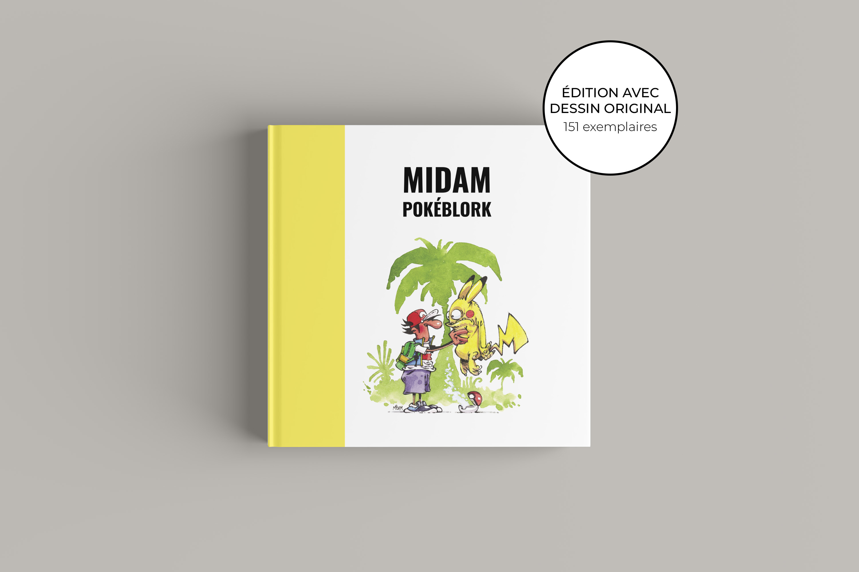 Pok�blork - �dition avec dessin original